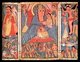 Ethiopia: Mary with the Christ child; Christ with the Twelve Apostles; The Crucifixion; Joseph and Nicodemus with the body of Christ; Christ Raising Adam, various Saints. Triptych in tempera, c. 17th century